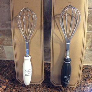 Rae Dunn Whisk Set